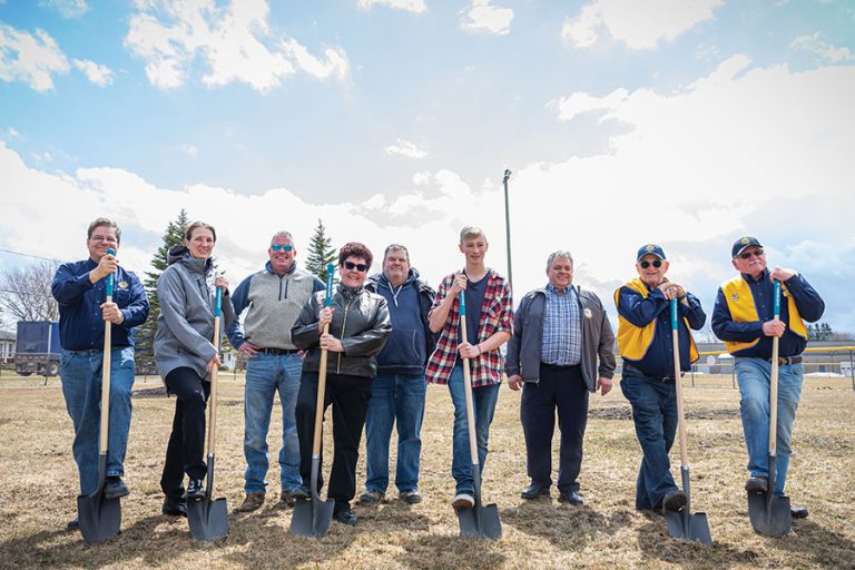 Ground-breaking ceremony held at future Brent Barnes Memorial Skatepark