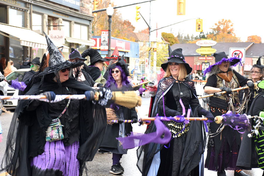 Hundreds enjoyed the Halloween Haunt Street Walk